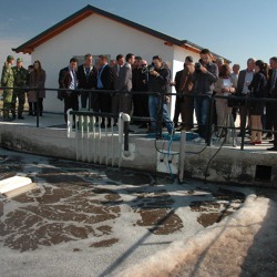 Výstavba čistírny odpadních vod v Harilaçi
